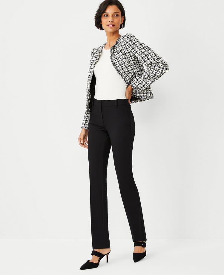 The Sophia Straight Pant in Knit - image 1