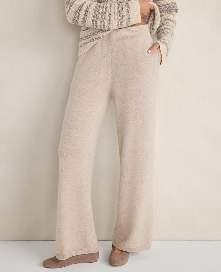 Haven Well Within Cashmere Straight Leg Pants