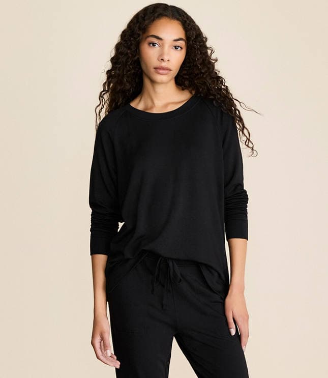 Petite Lou & Grey Signaturesoft Sweatshirt - image 1
