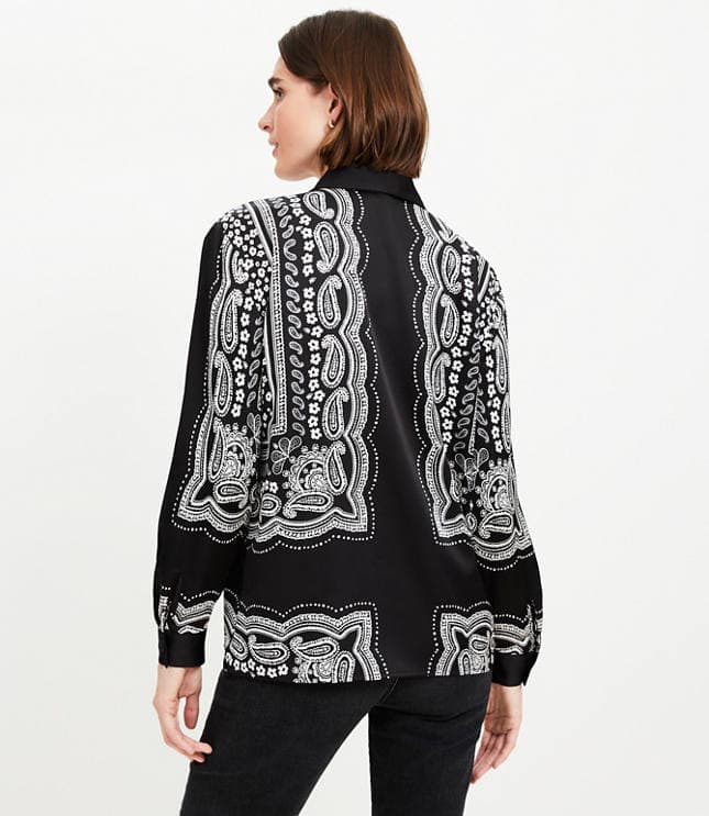 Paisley Everyday Relaxed Shirt - image 3