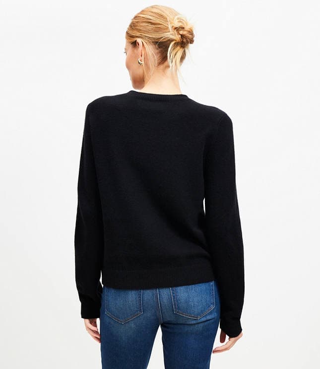 Champagne Glass Sweater - image 3