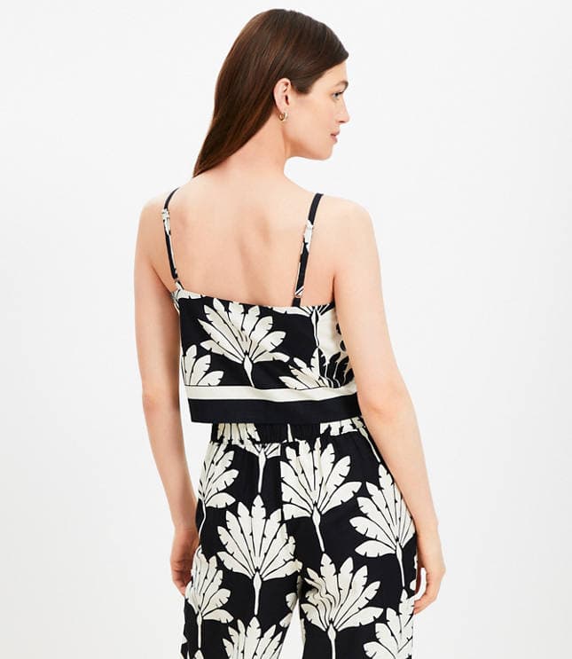 Palm Linen Blend Cami - image 4