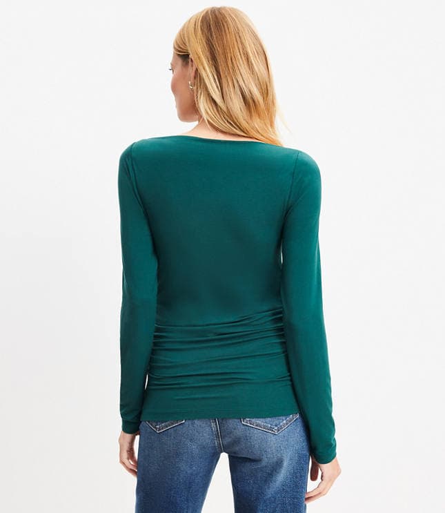 Ruched Off The Shoulder Top - image 3