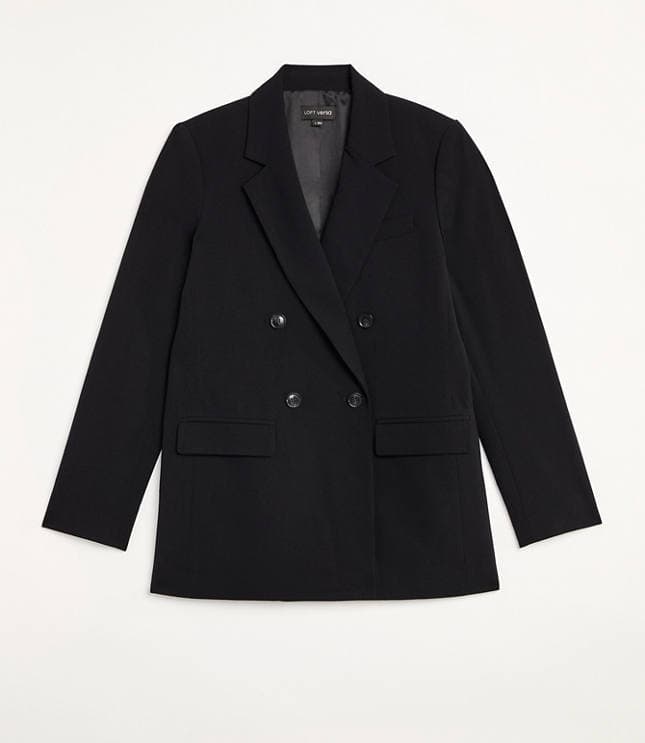 LOFT Versa Seasonless Stretch Double Breasted Blazer - image 5