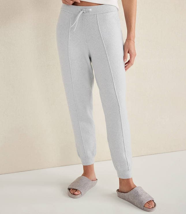 Haven Well Within Organic Cotton Blend Pintuck Joggers