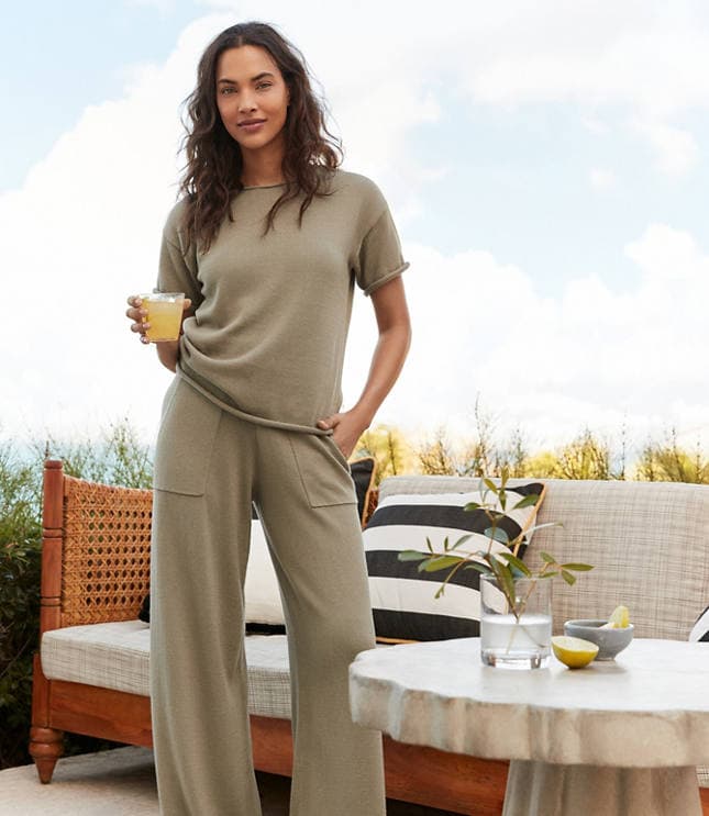 Haven Well Within Organic Cotton Knit Pants - image 3