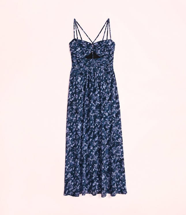 Lately Floral Strappy Cutout Maxi Dress - image 4