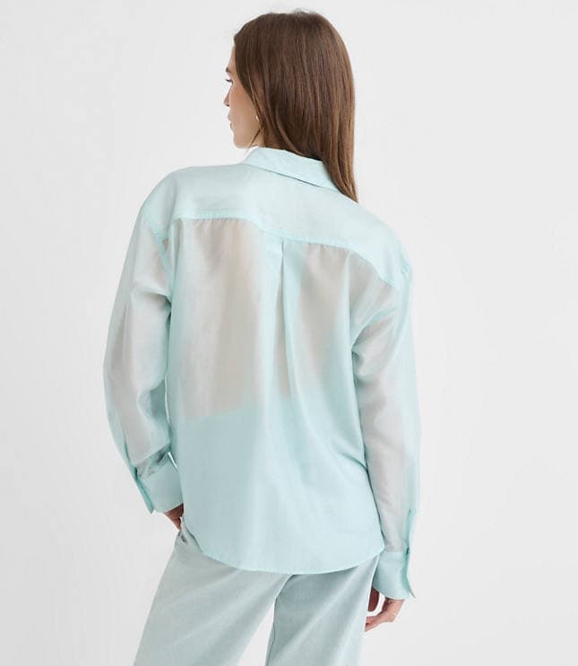 Sheer Utility Everyday Shirt - image 3