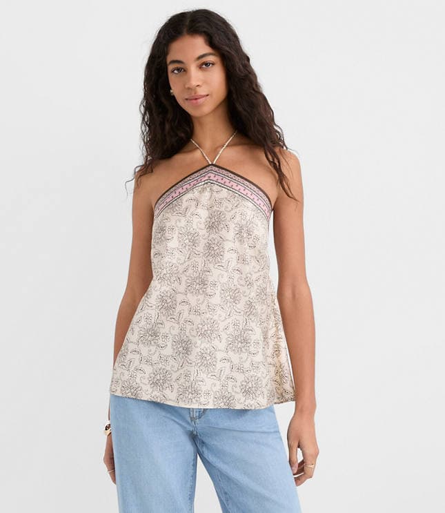 Patchwork Halter Top - image 2
