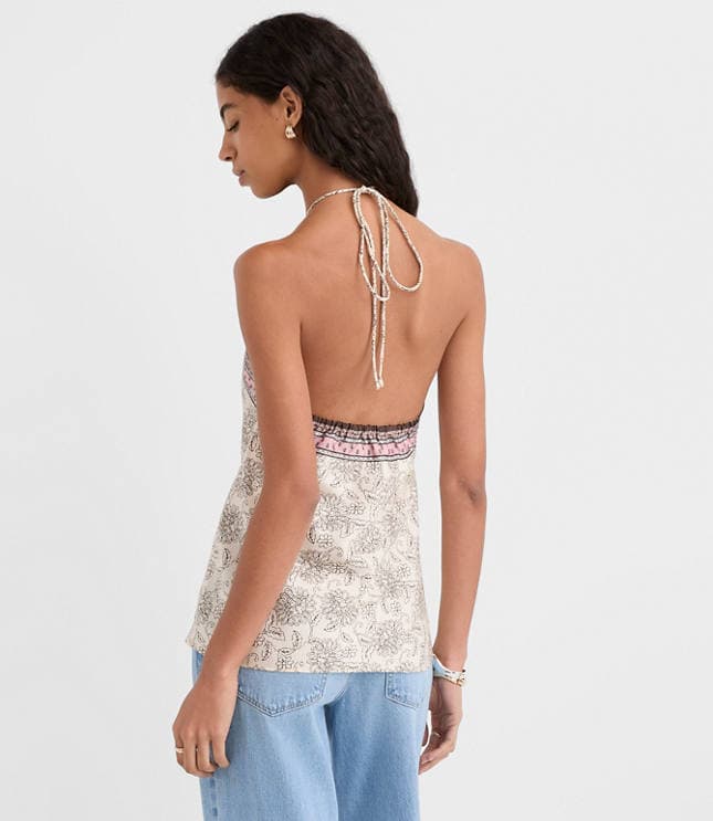 Patchwork Halter Top - image 3