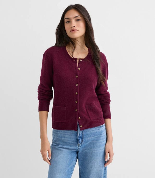 Cashmere Pocket Cardigan - image 3