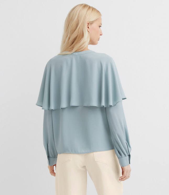 Petite Cape Blouse - image 4