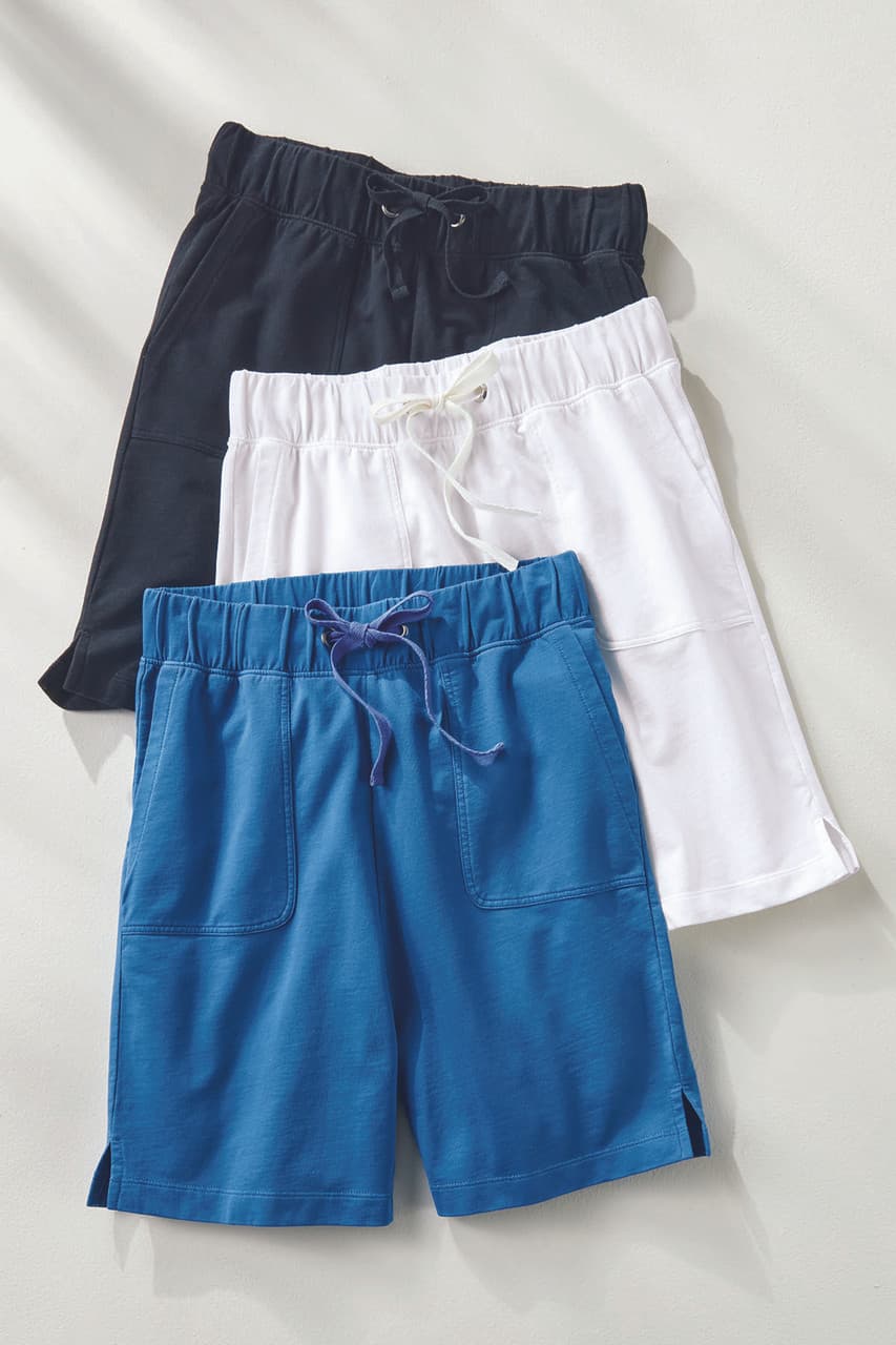 French Terry Pull On Shorts - image 2