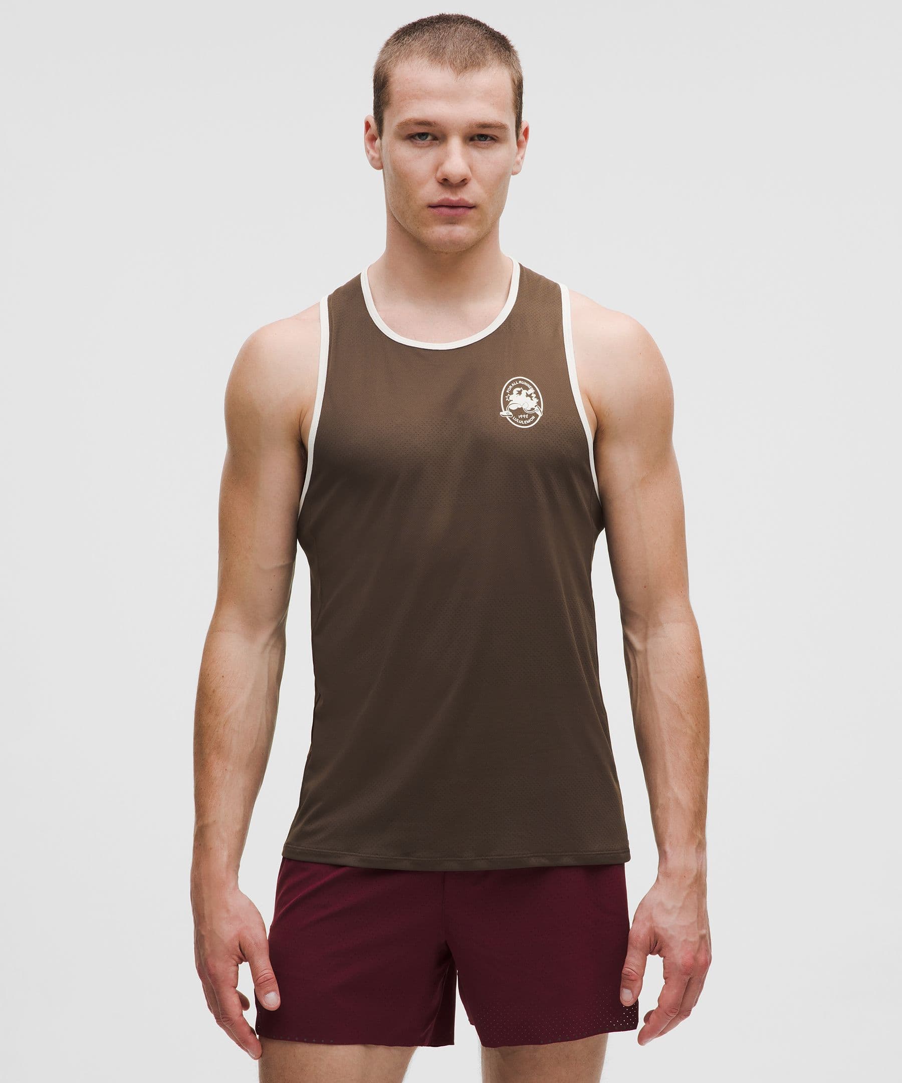 Fast and Free Perforated Stripe Tank *Run Crew 1998 - image 2