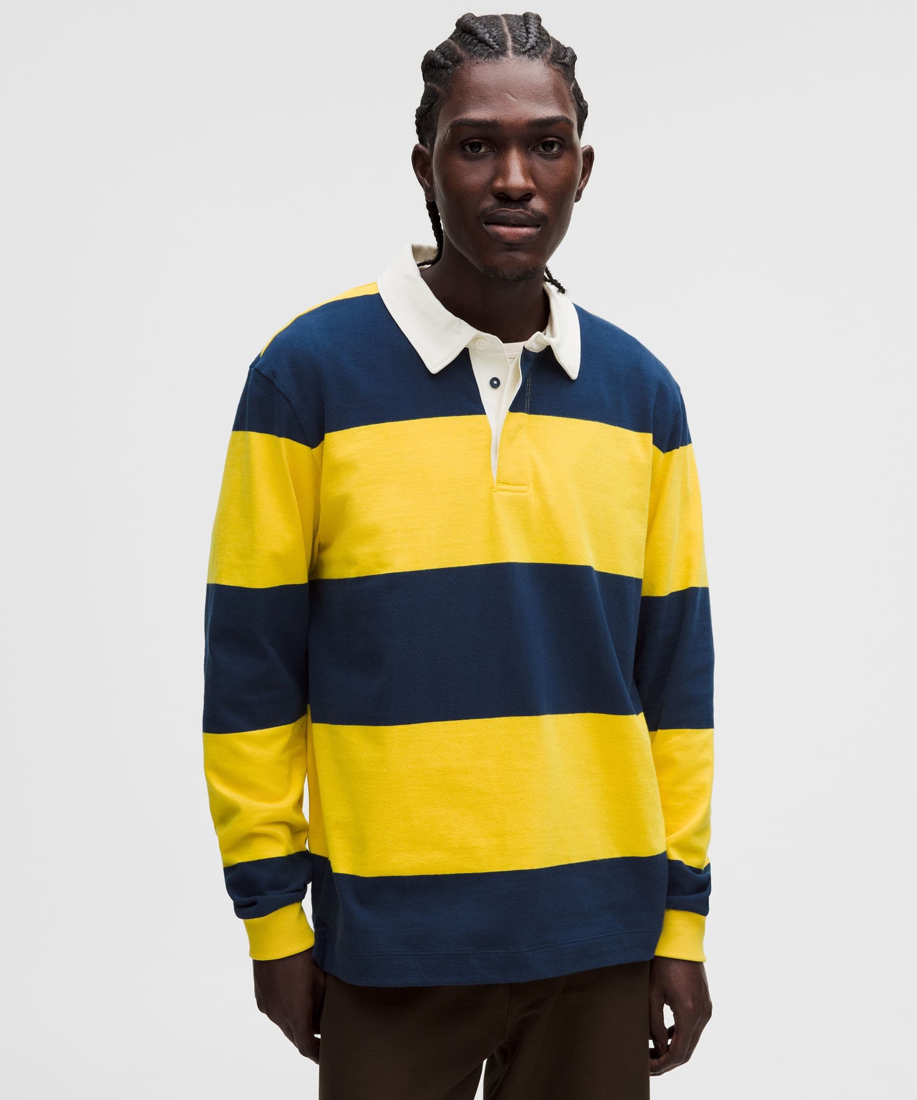 Long-Sleeve Cotton Rugby Shirt - image 4