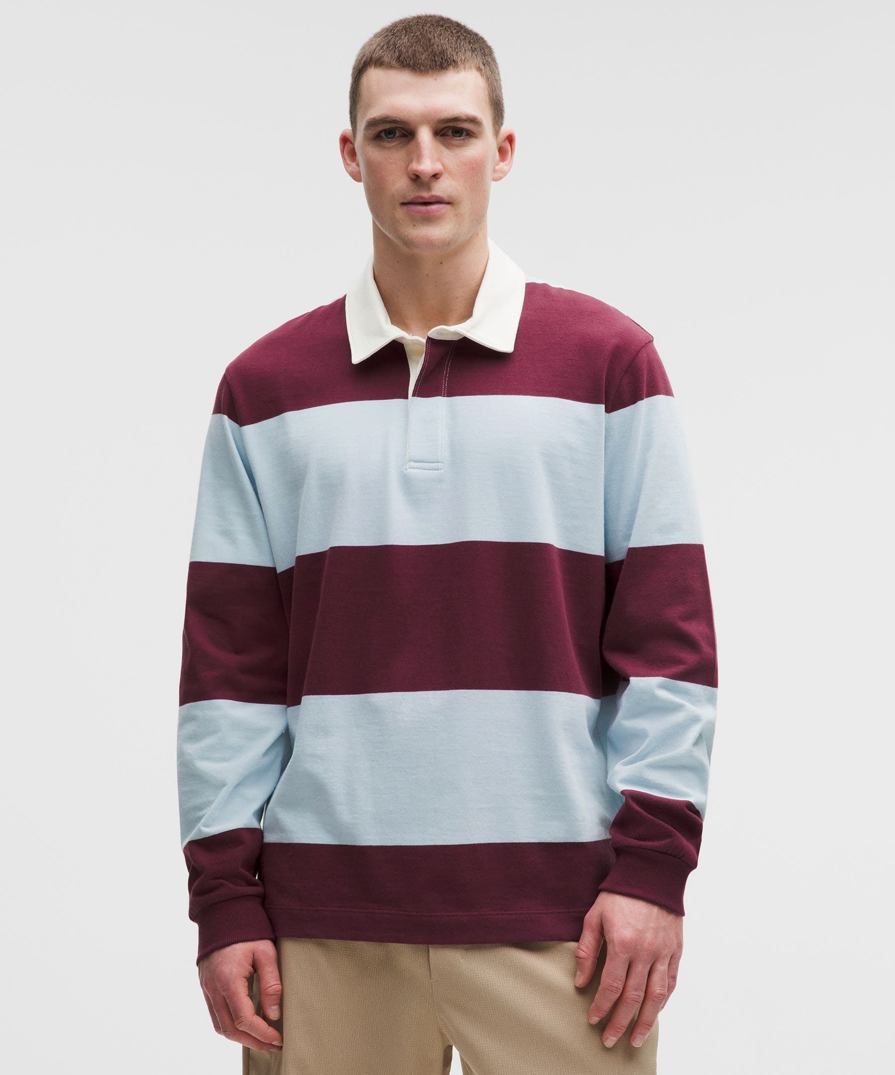 Long-Sleeve Cotton Rugby Shirt - image 2