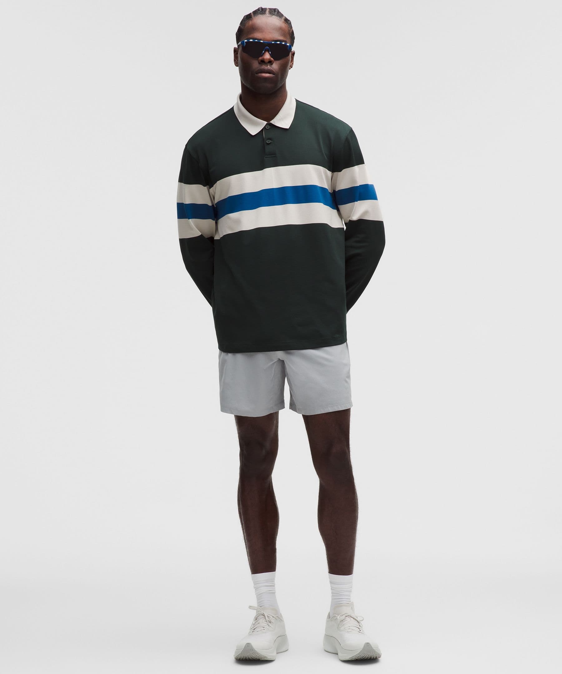 Metal Vent Tech Relaxed-Fit Polo Shirt - image 3