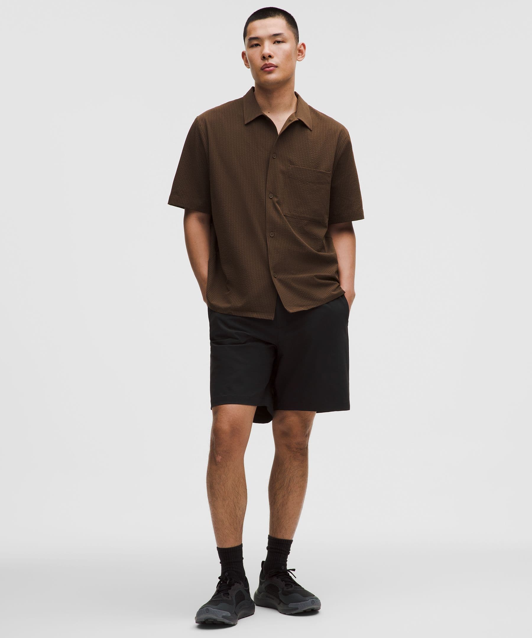 Zero Tucks Relaxed-Fit Short 8" - image 1