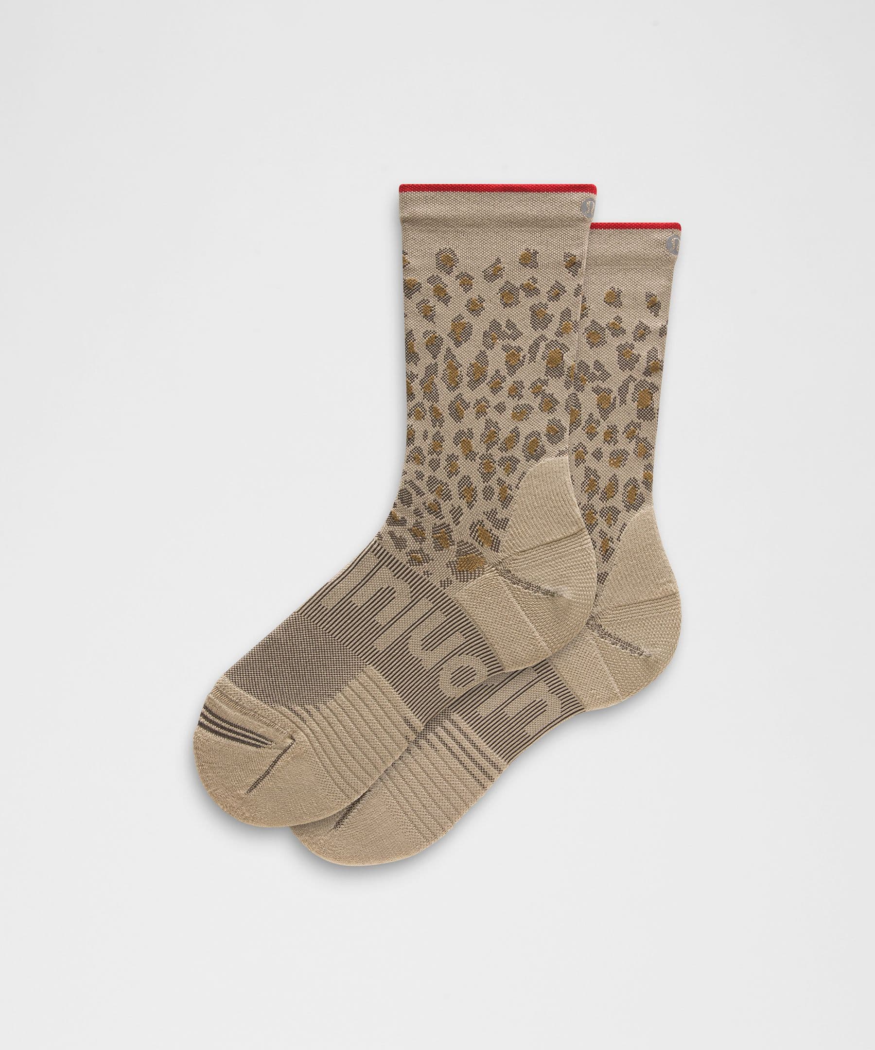 Unisex Power Stride Crew Socks *Leopard - image 2