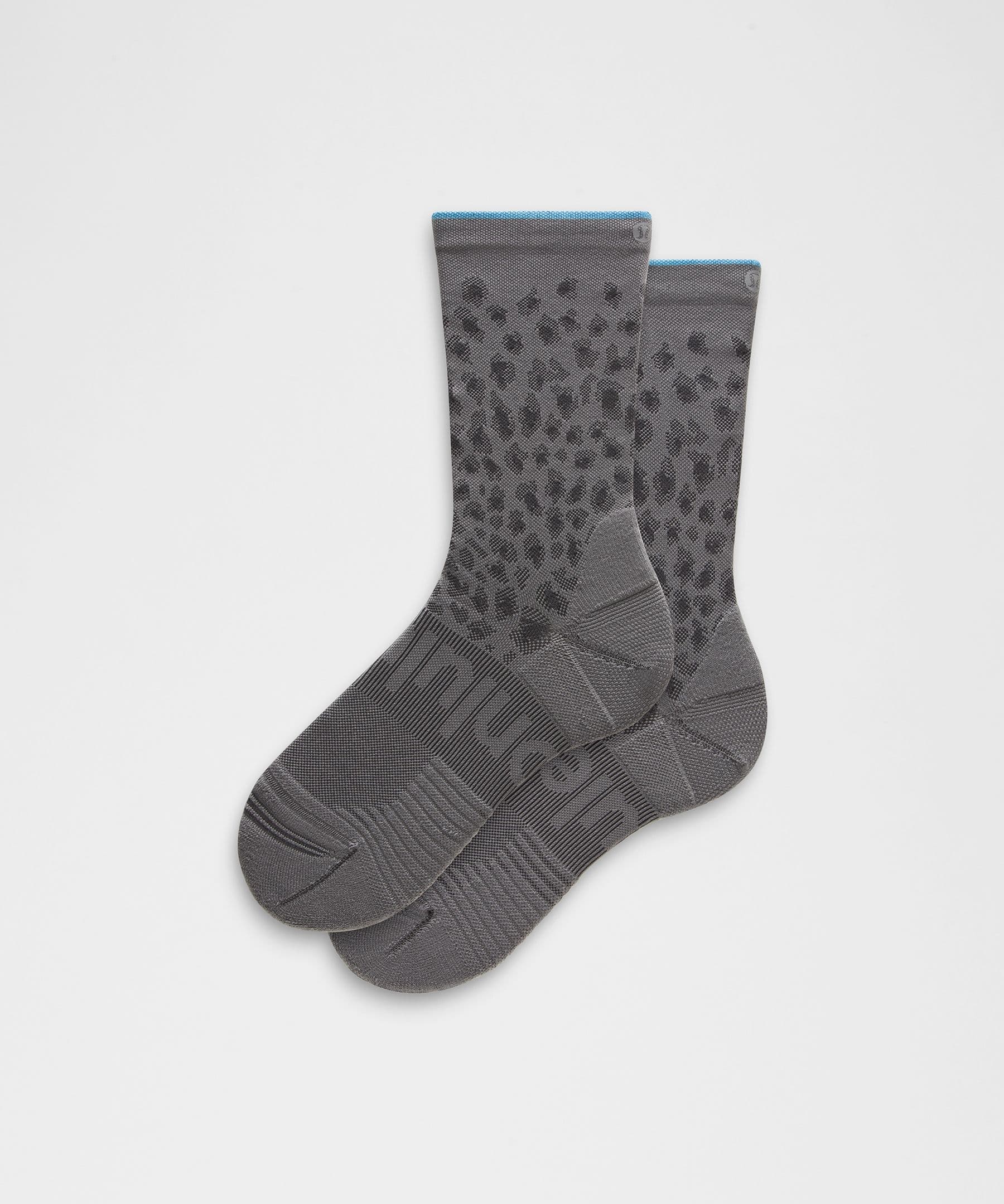 Unisex Power Stride Crew Socks *Leopard - image 1