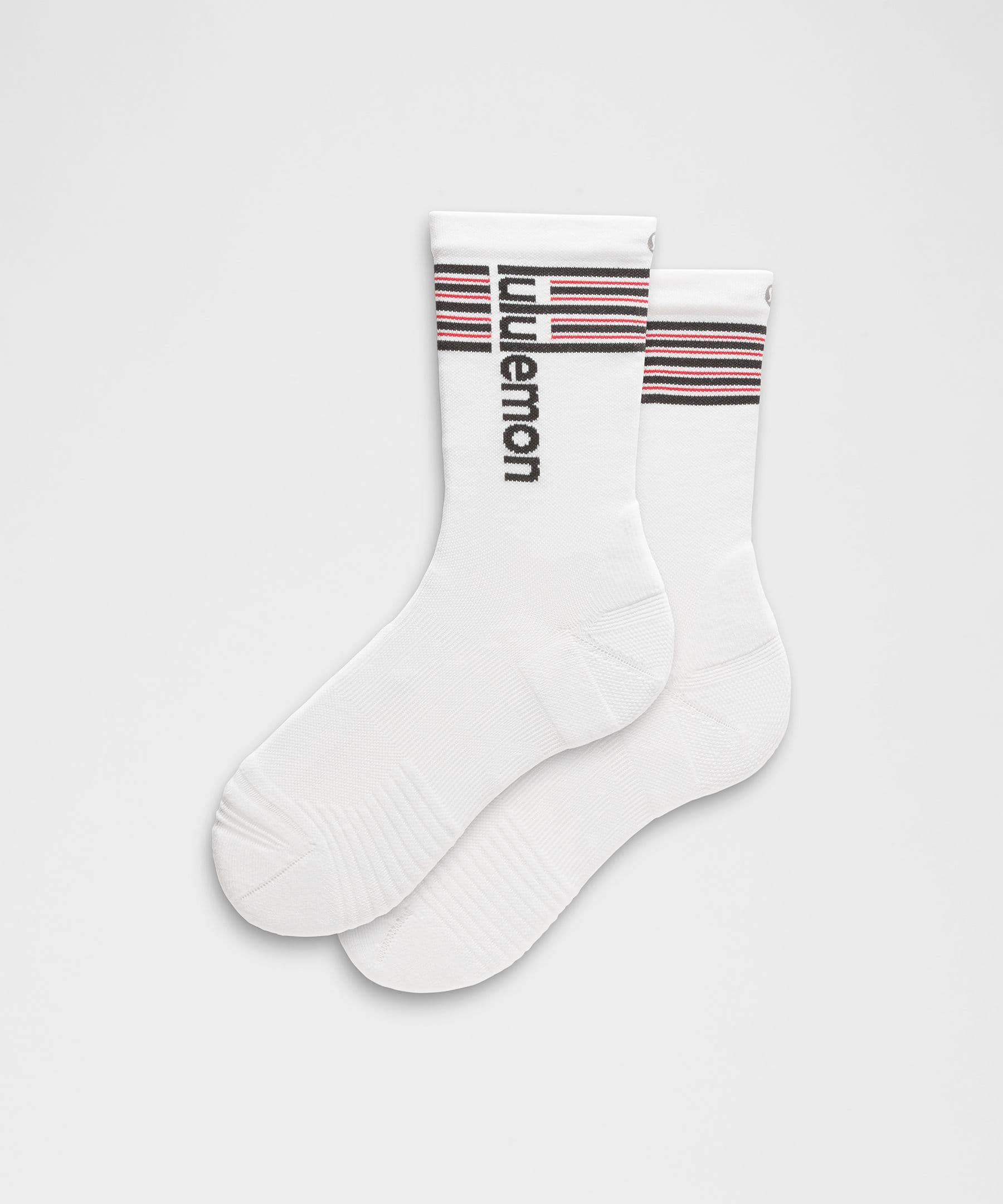 Unisex Power Stride Crew Socks *Stripe - image 2