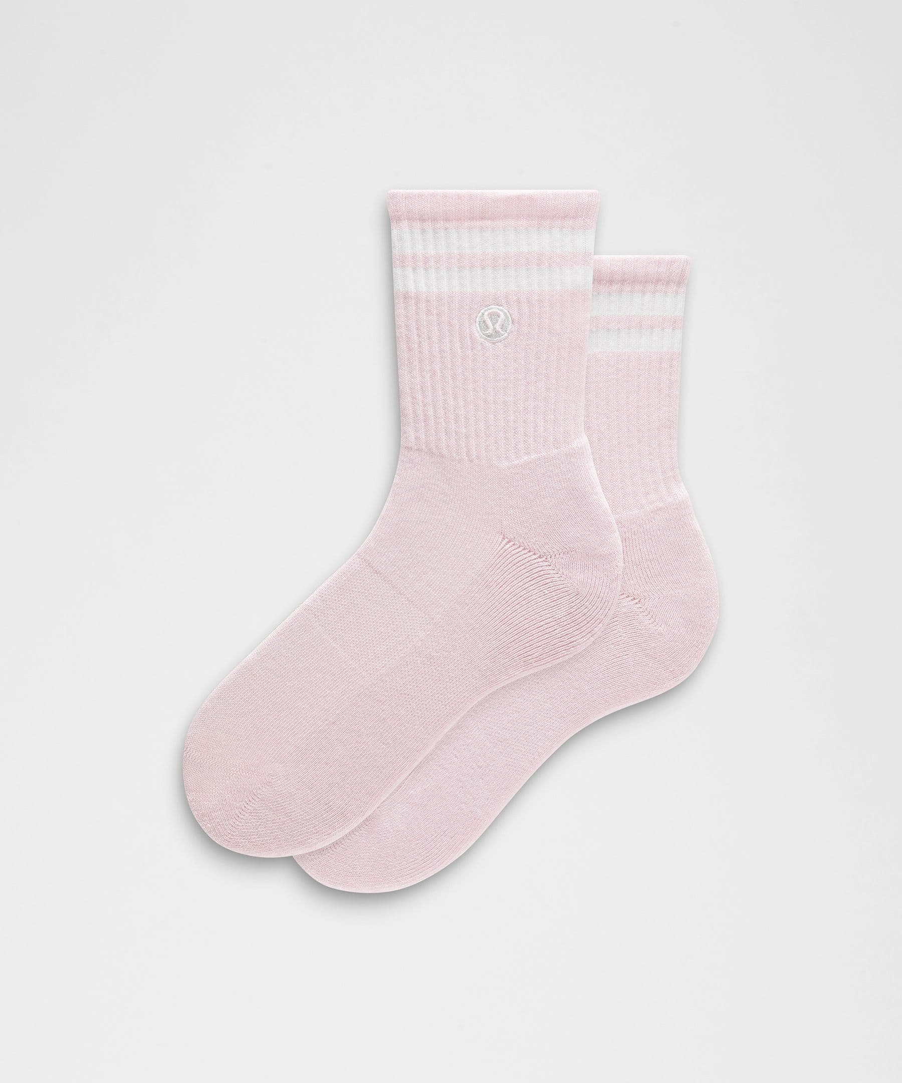 Unisex Daily Essential Quarter Socks *Stripe - image 1