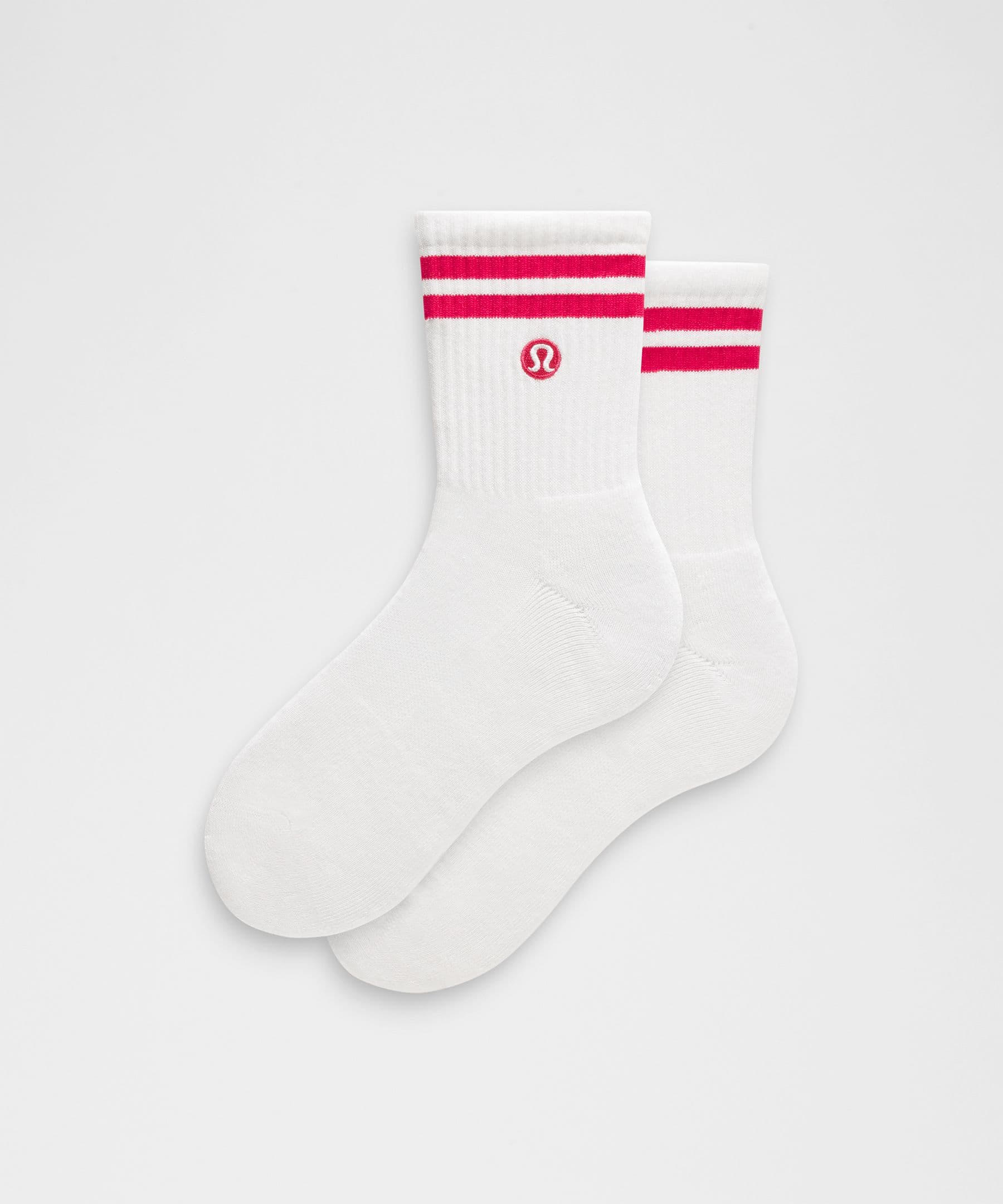 Unisex Daily Essential Quarter Socks *Stripe - image 3