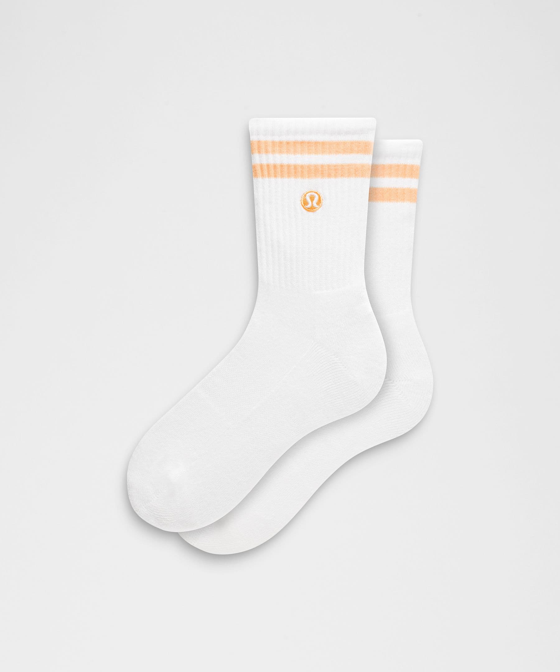Unisex Daily Essential Quarter Socks *Stripe - image 2