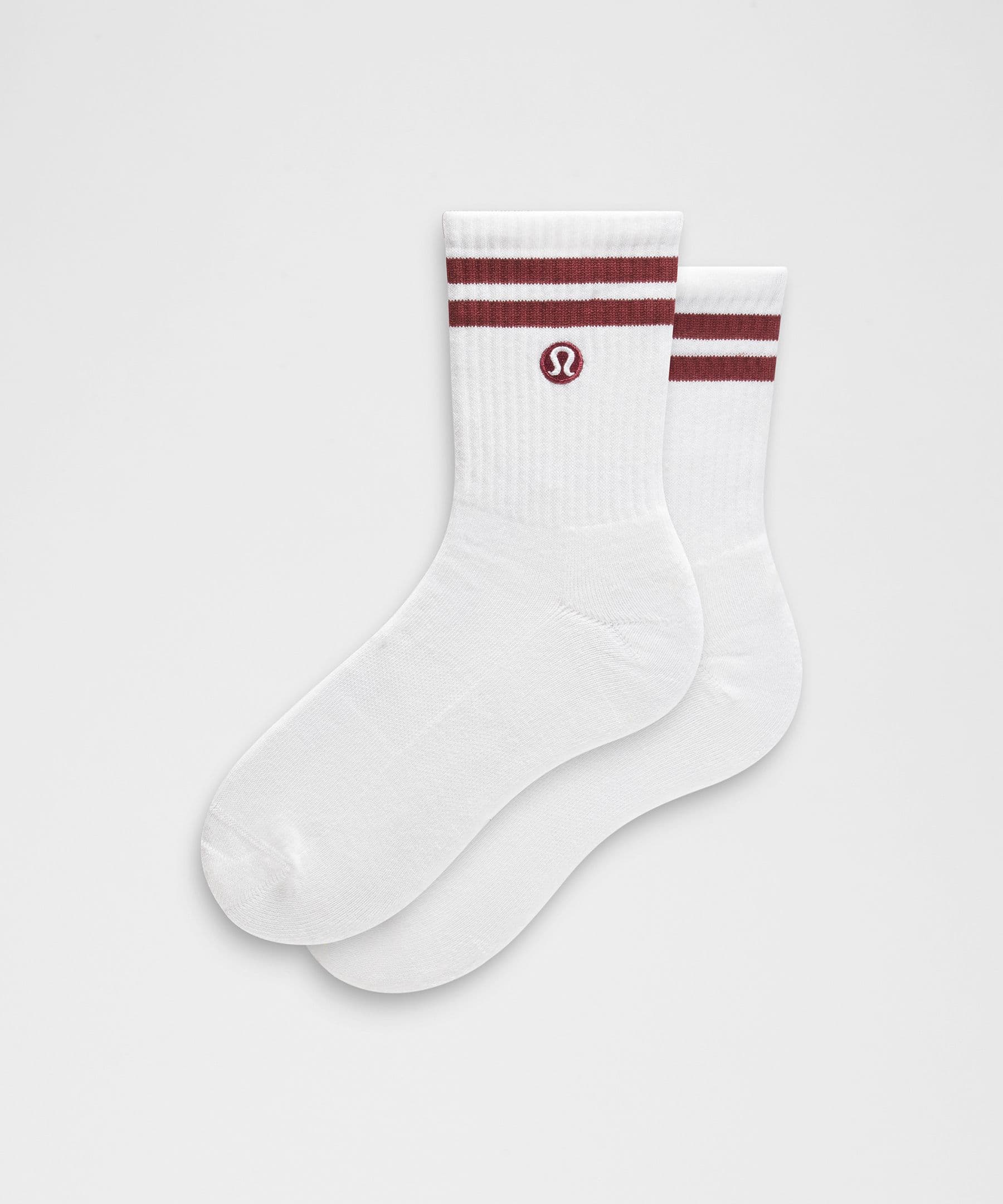 Unisex Daily Essential Quarter Socks *Stripe - image 4