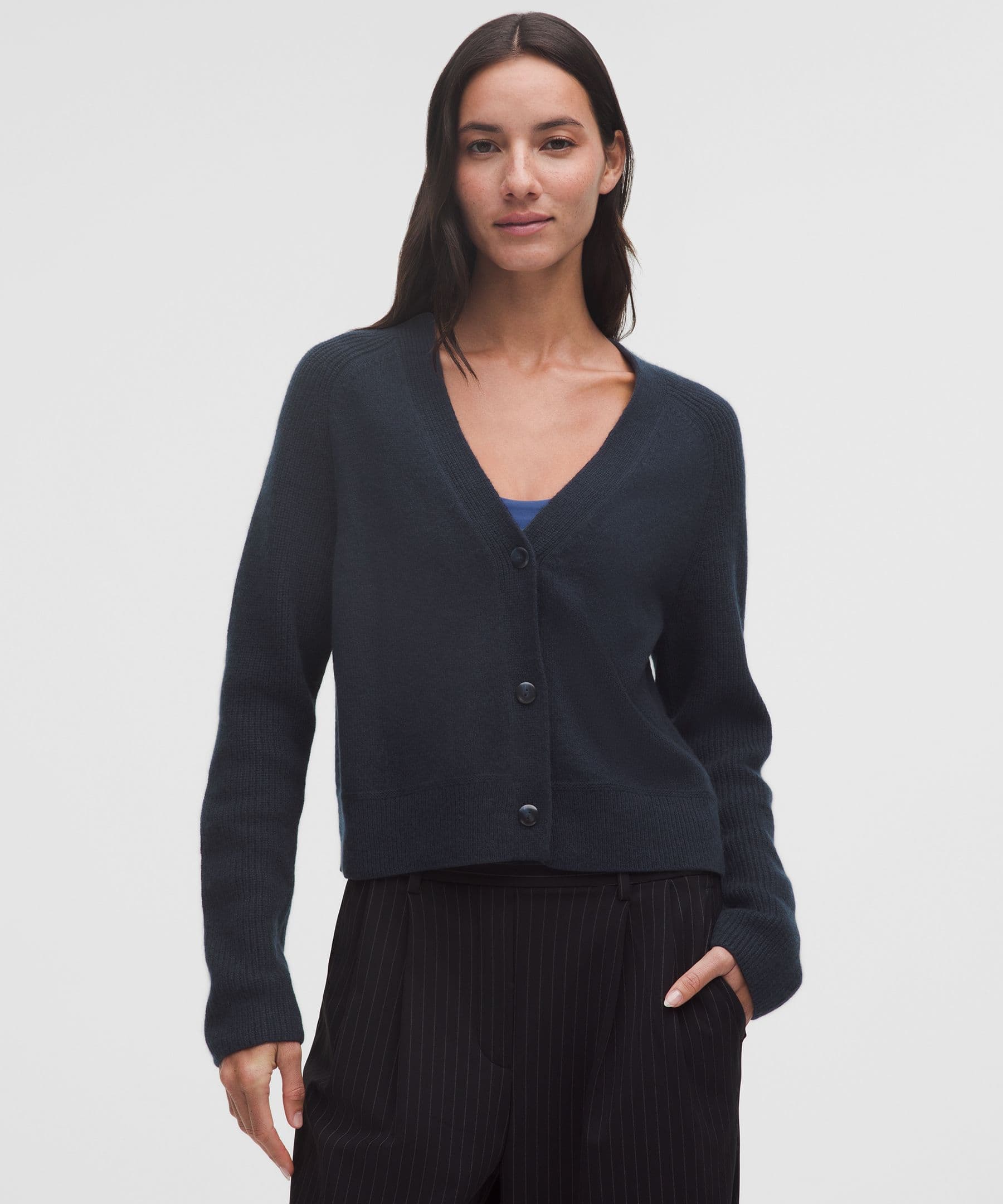 Cashmere Slim-Fit Cardigan - image 5