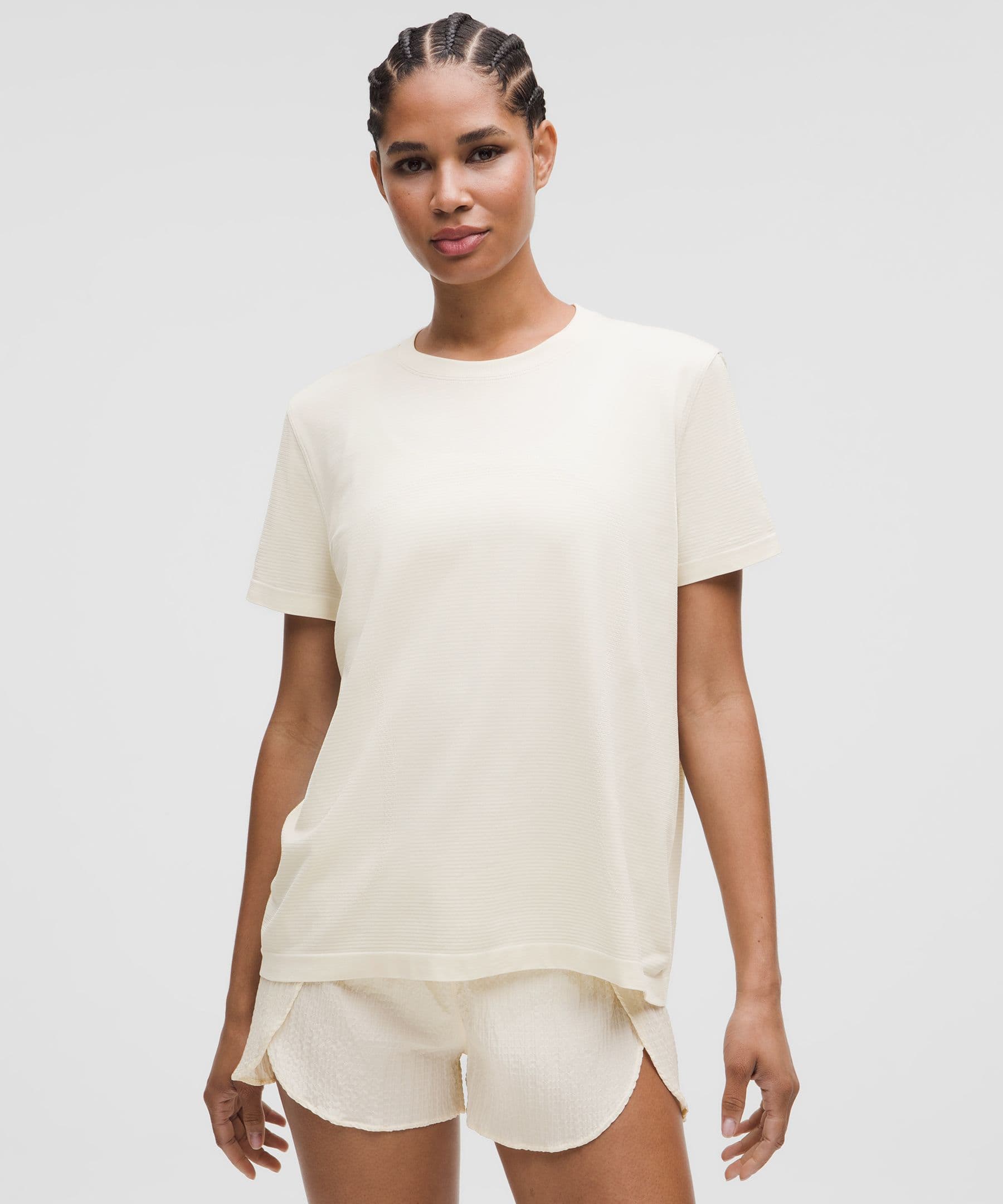 Swiftly Relaxed Short-Sleeve Shirt Hip Length *Updated Fit - image 5