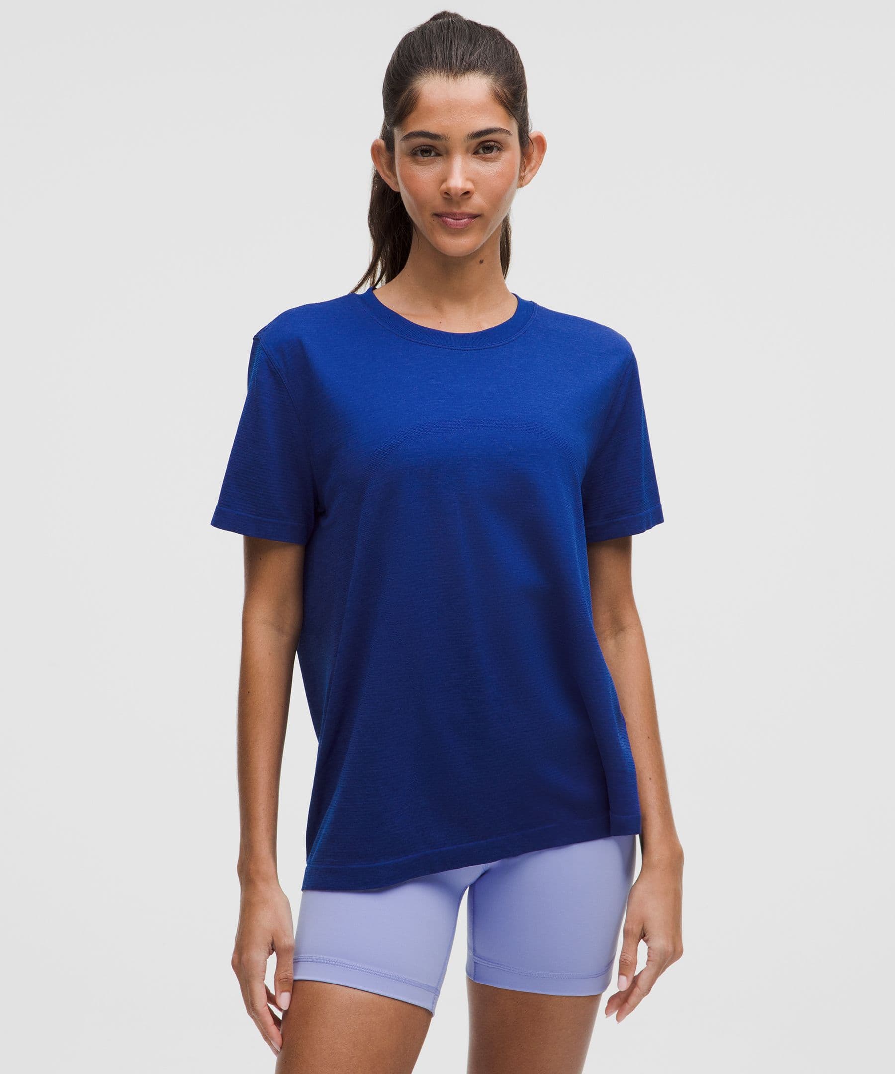 Swiftly Relaxed Short-Sleeve Shirt Hip Length *Updated Fit - image 4