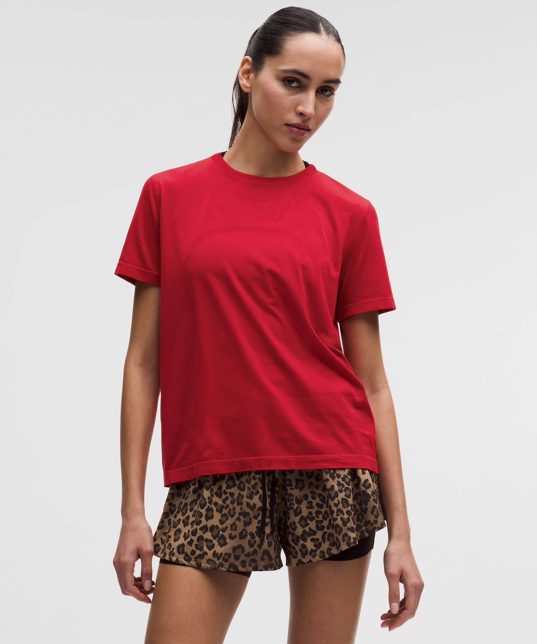 Swiftly Relaxed Short-Sleeve Shirt Hip Length *Updated Fit - image 1