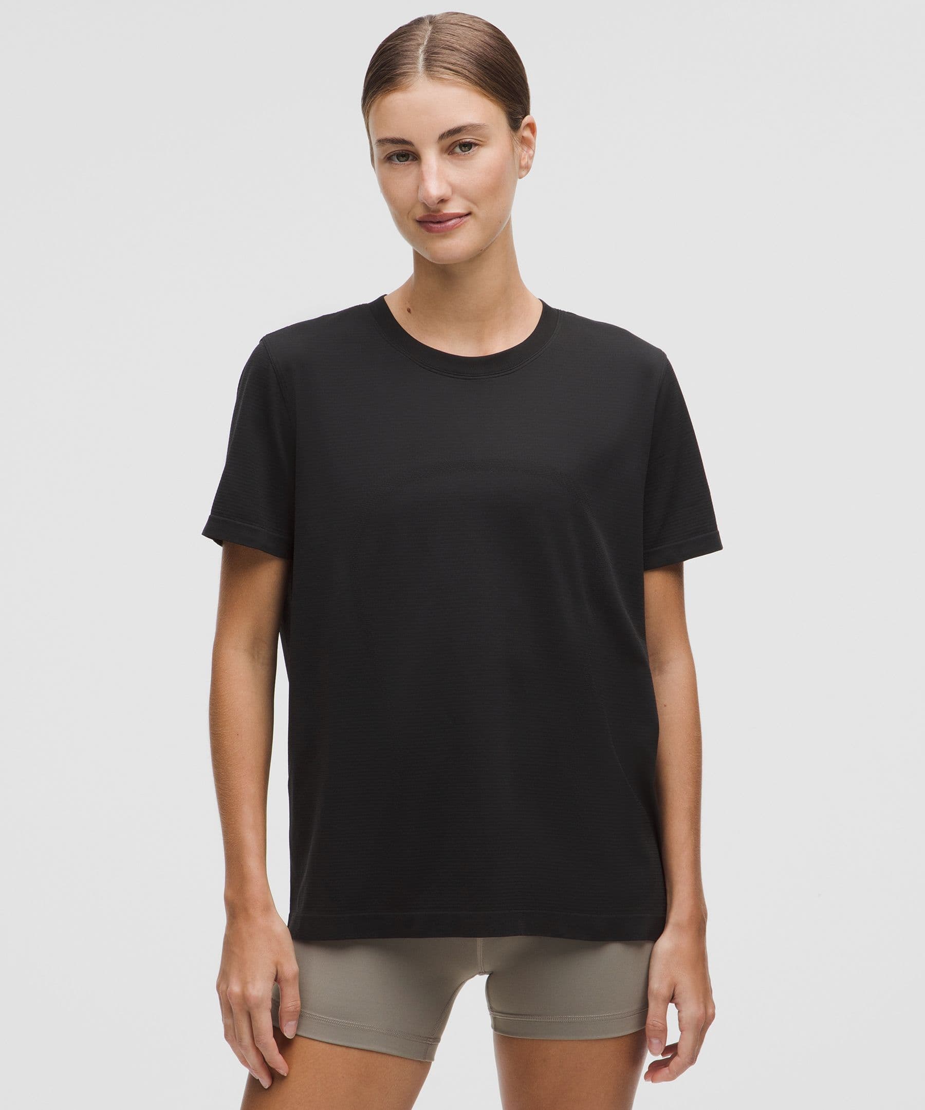 Swiftly Relaxed Short-Sleeve Shirt Hip Length *Updated Fit - image 3