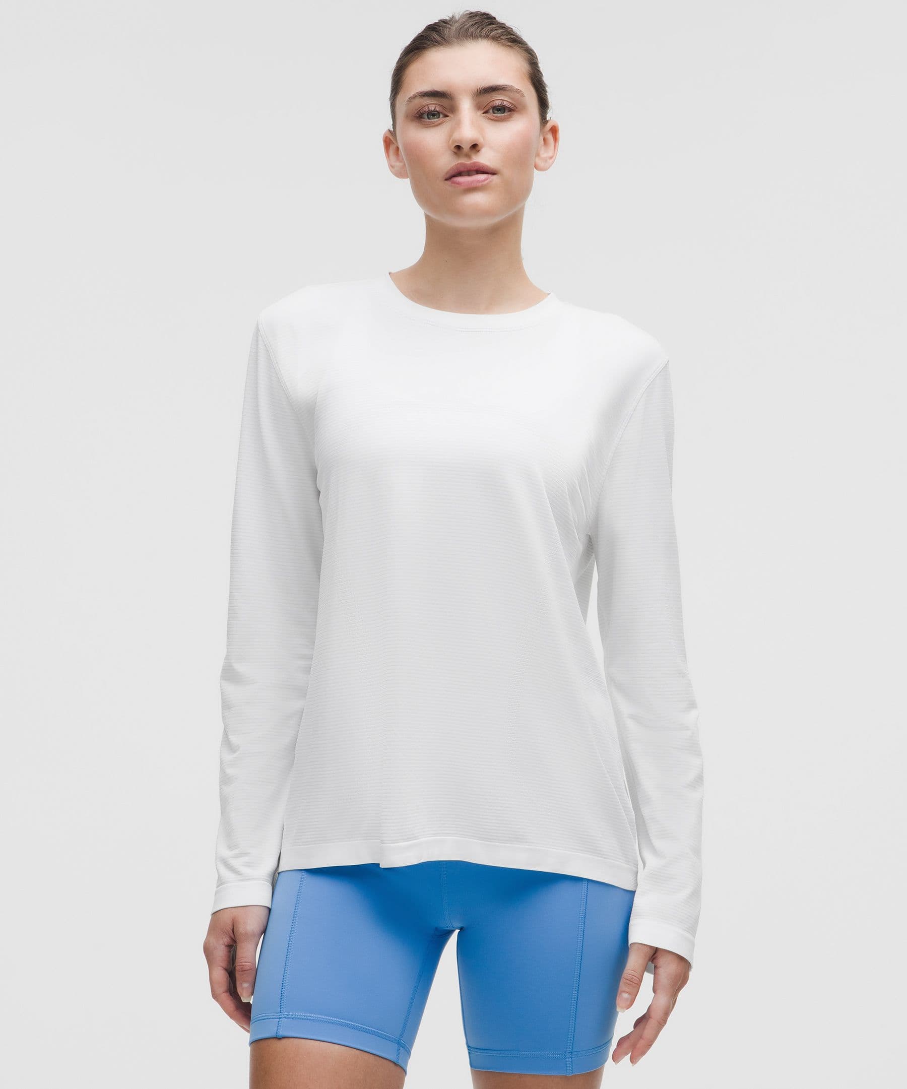 Swiftly Relaxed Long-Sleeve Shirt Hip Length *Updated Fit - image 3