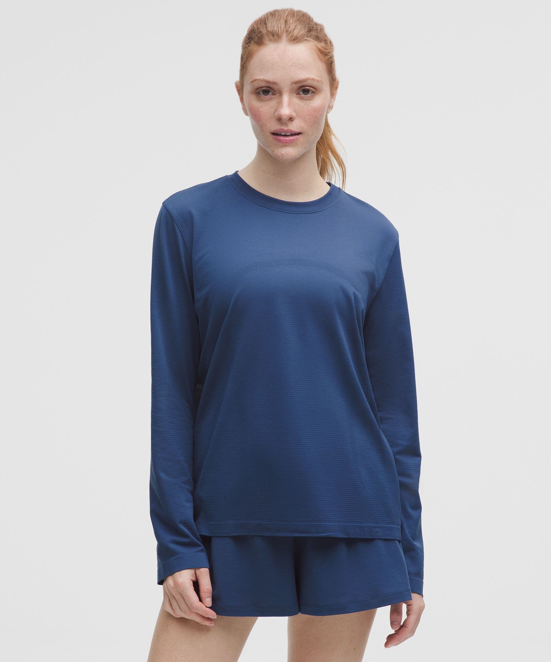 Swiftly Relaxed Long-Sleeve Shirt Hip Length *Updated Fit - image 3