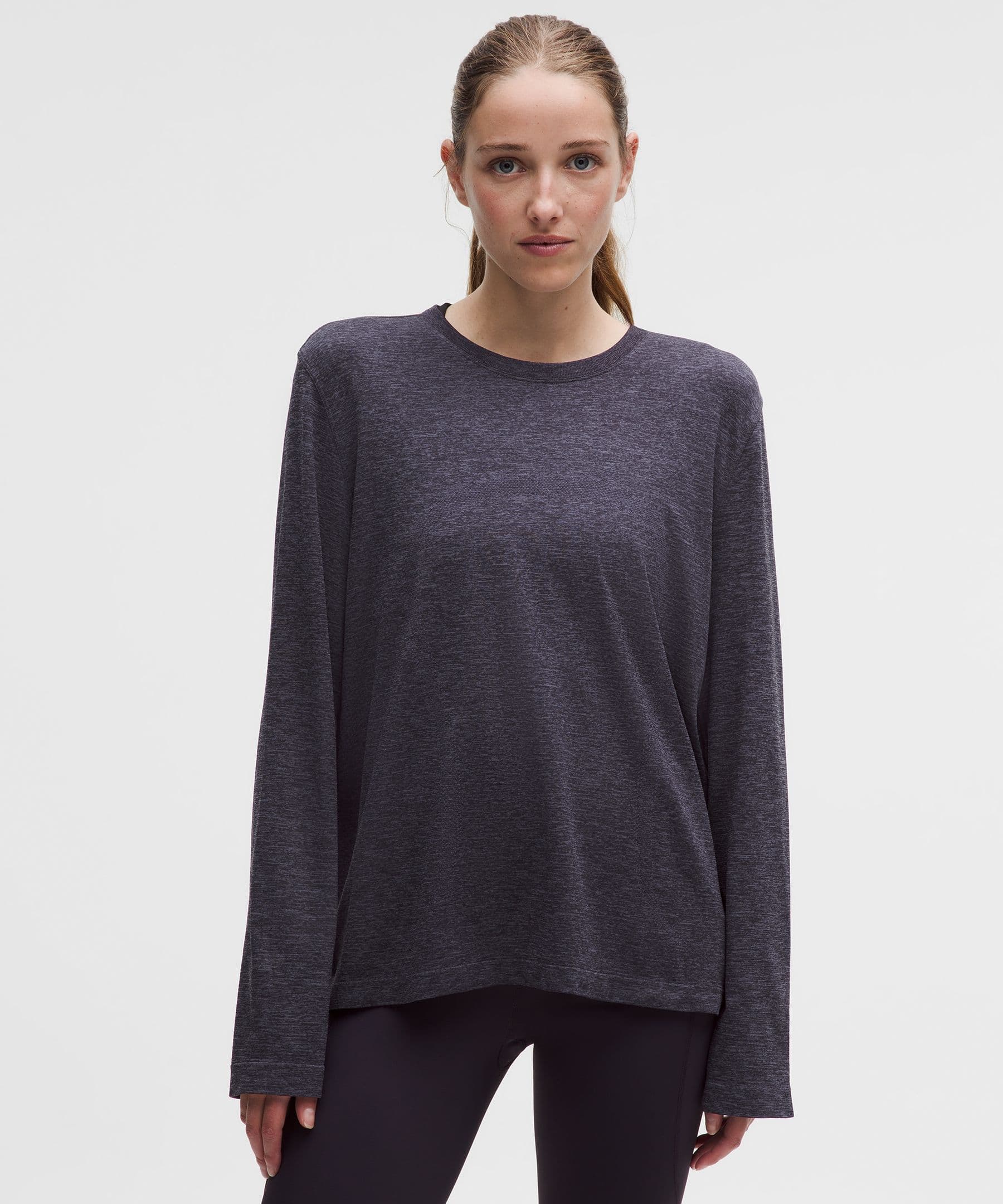 Swiftly Relaxed Long-Sleeve Shirt Hip Length *Updated Fit - image 4