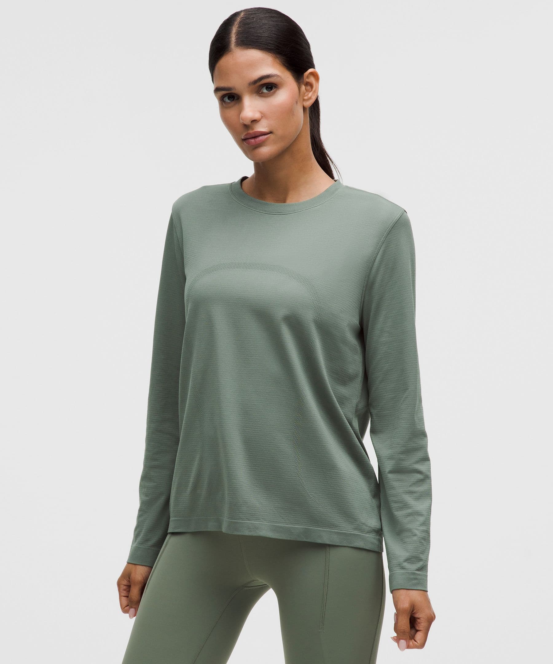 Swiftly Relaxed Long-Sleeve Shirt Hip Length *Updated Fit - image 5