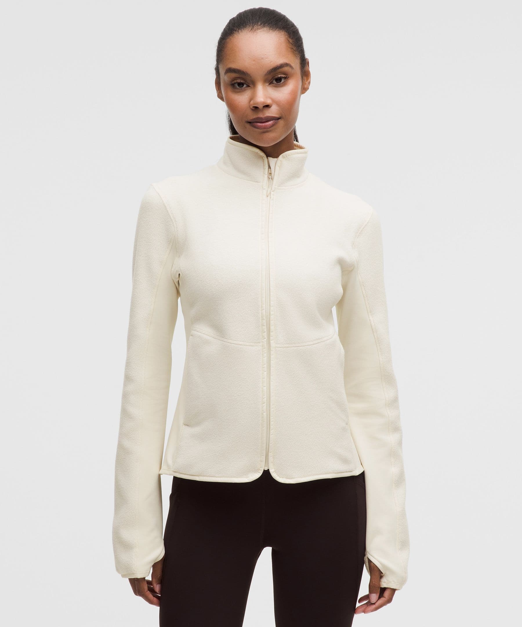 Tumbled Fleece Running Jacket - image 1