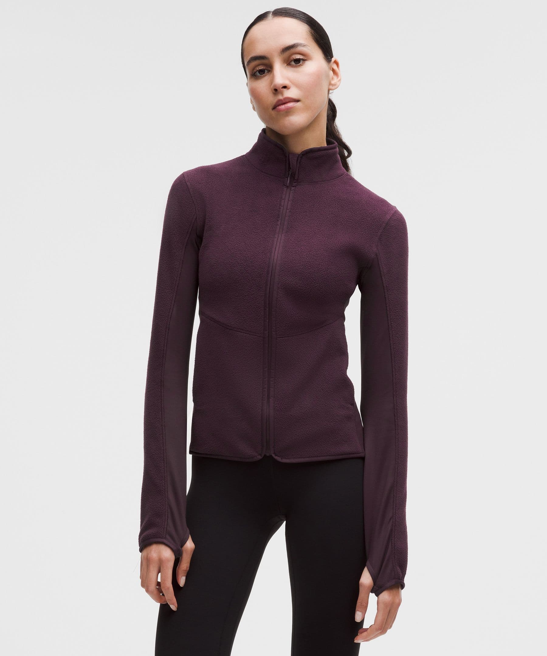 Tumbled Fleece Running Jacket - image 2