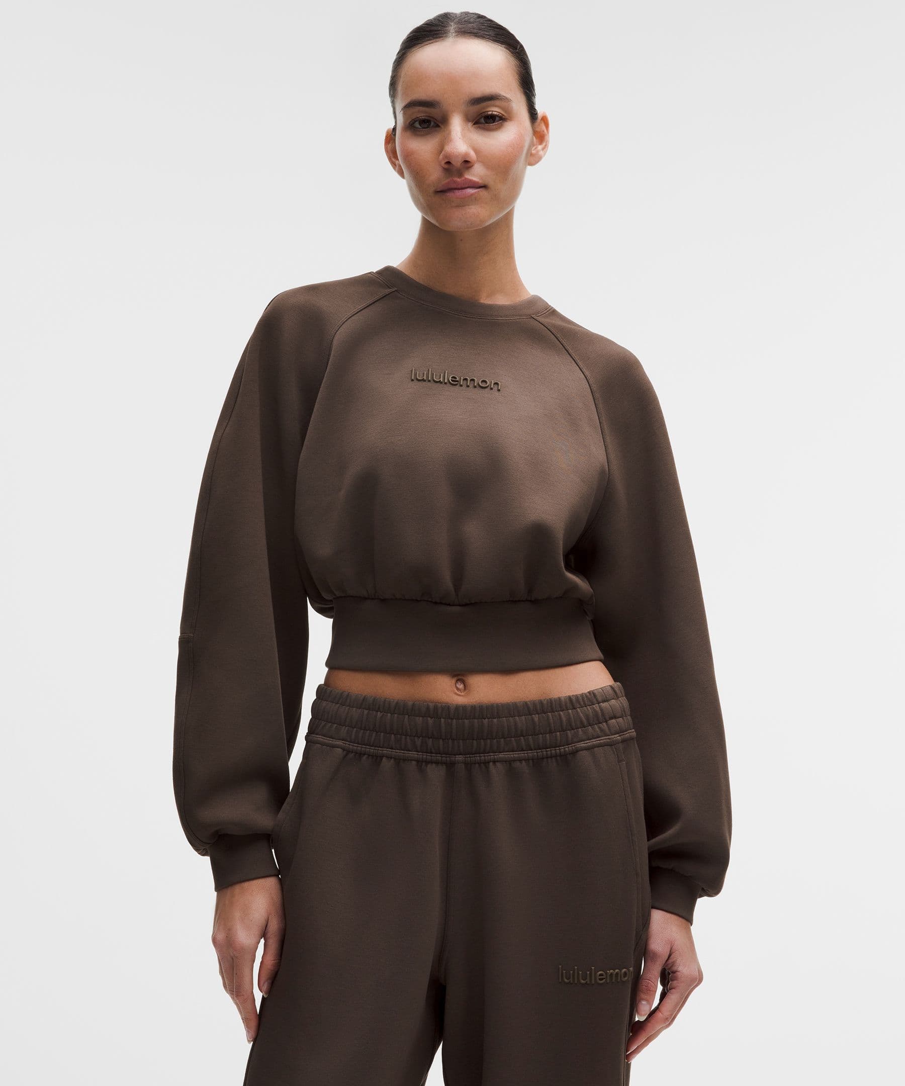 Smooth Spacer Cropped Pullover *Wash - image 2