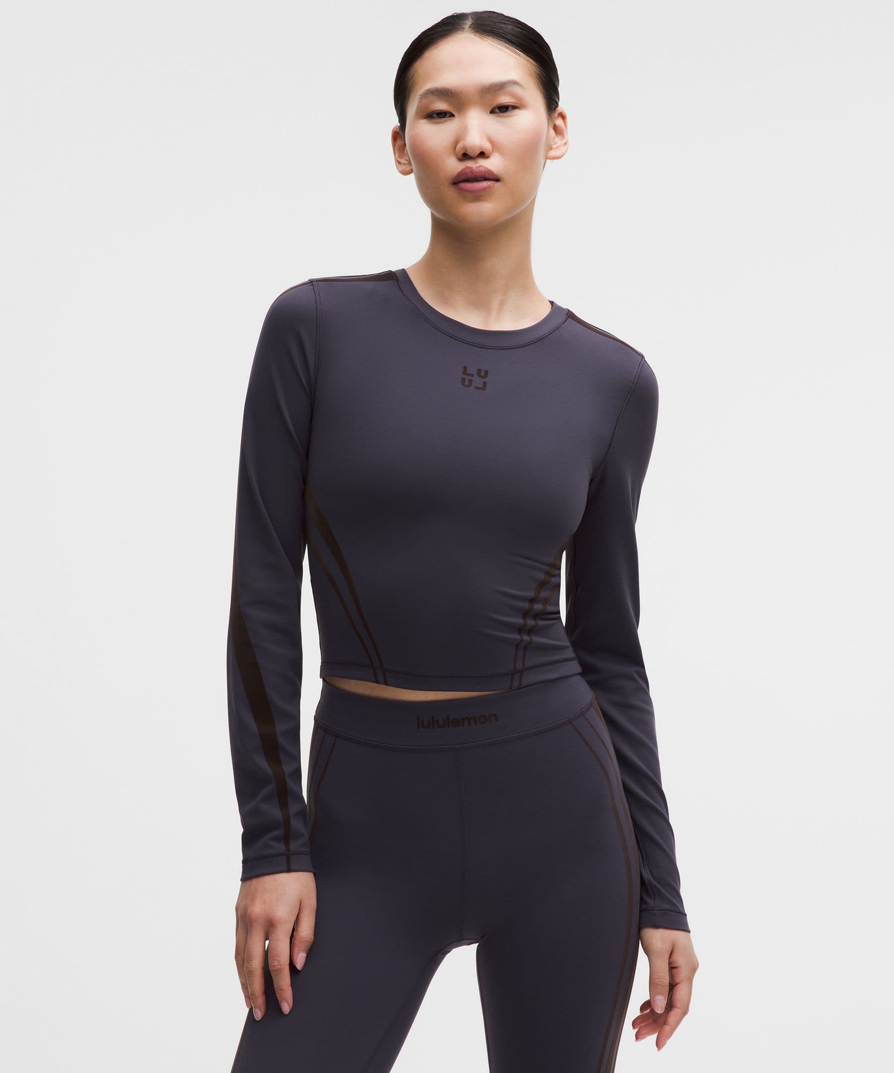 Wunder Train Cropped Long-Sleeve Shirt *Flocked - image 1