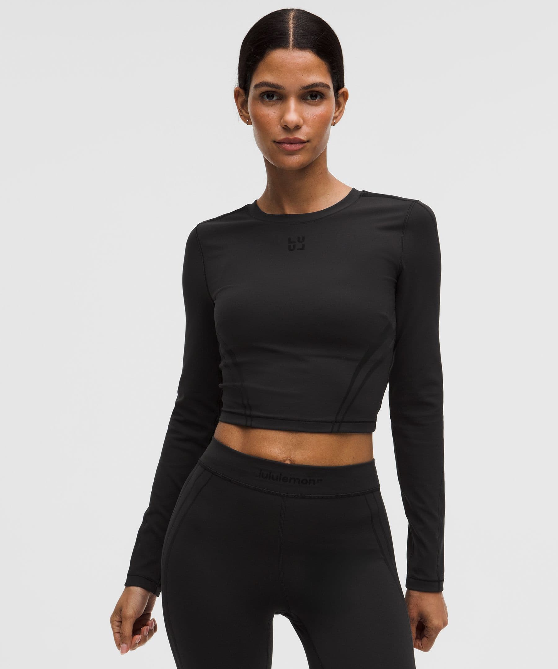 Wunder Train Cropped Long-Sleeve Shirt *Flocked - image 2