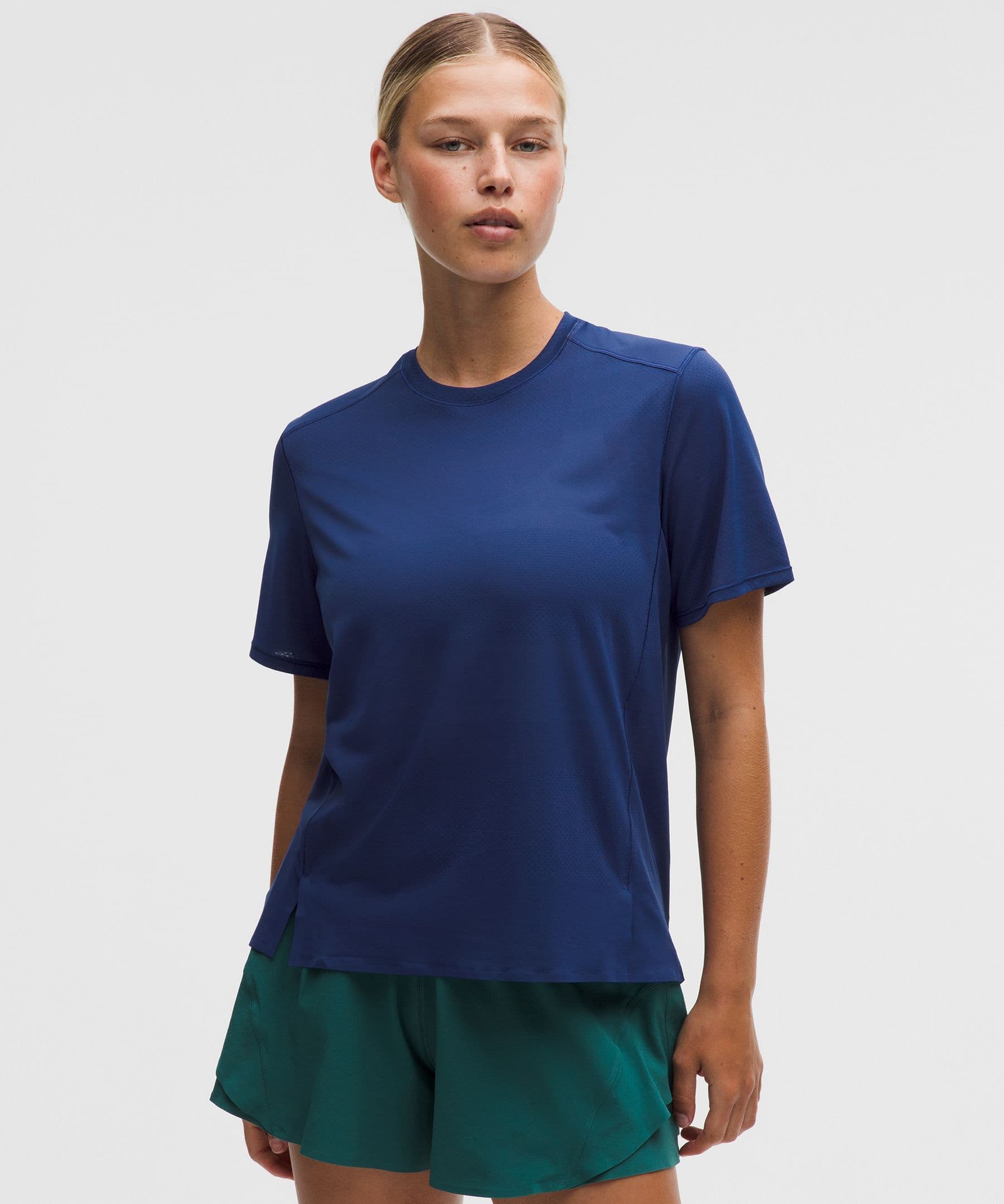 Fast and Free Short-Sleeve Shirt *Perforated Stripe - image 1