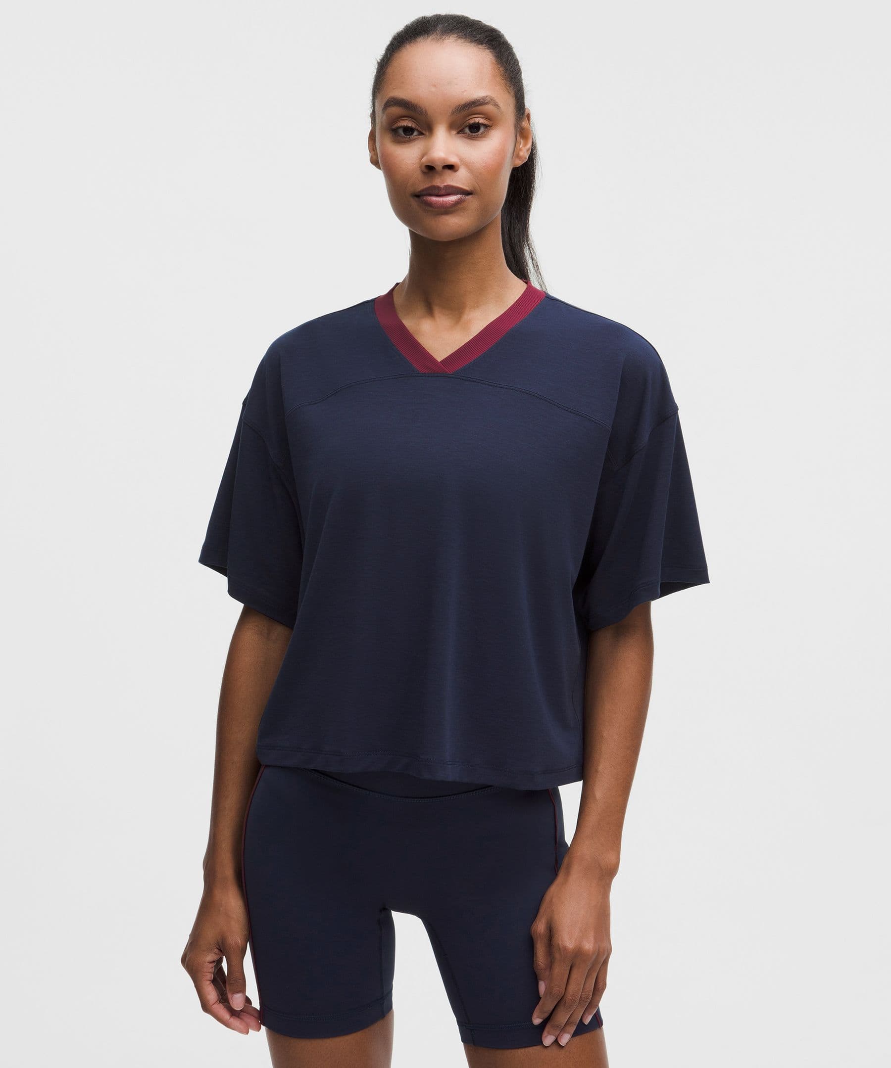 Jersey Training V-Neck T-Shirt - image 3