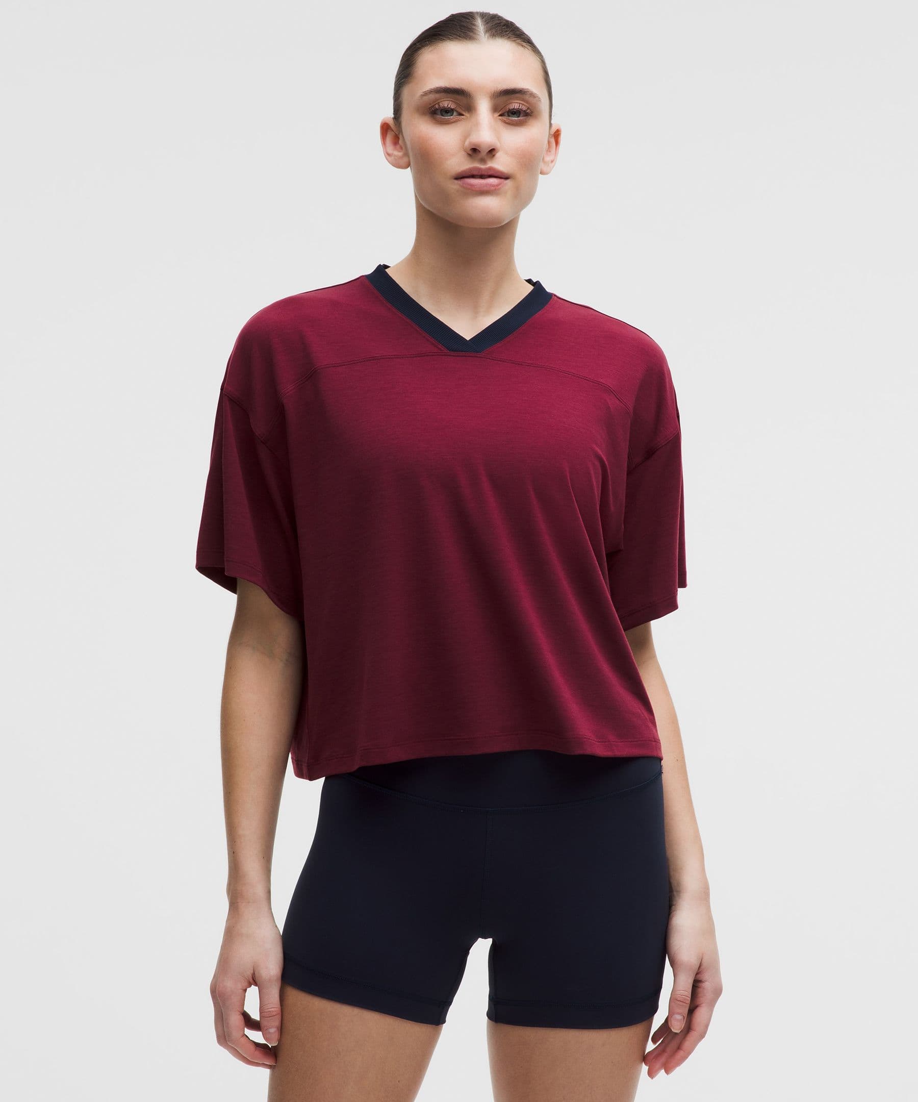 Jersey Training V-Neck T-Shirt - image 1