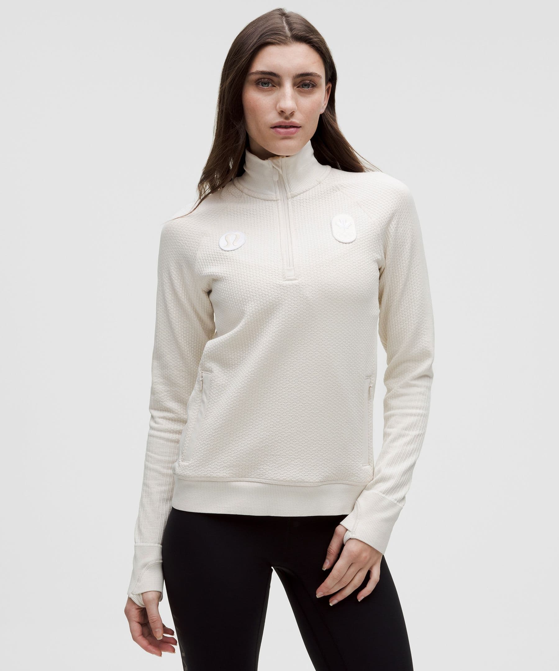 Team Canada Women's Engineered Warmth Half Zip *COC Logo - image 1