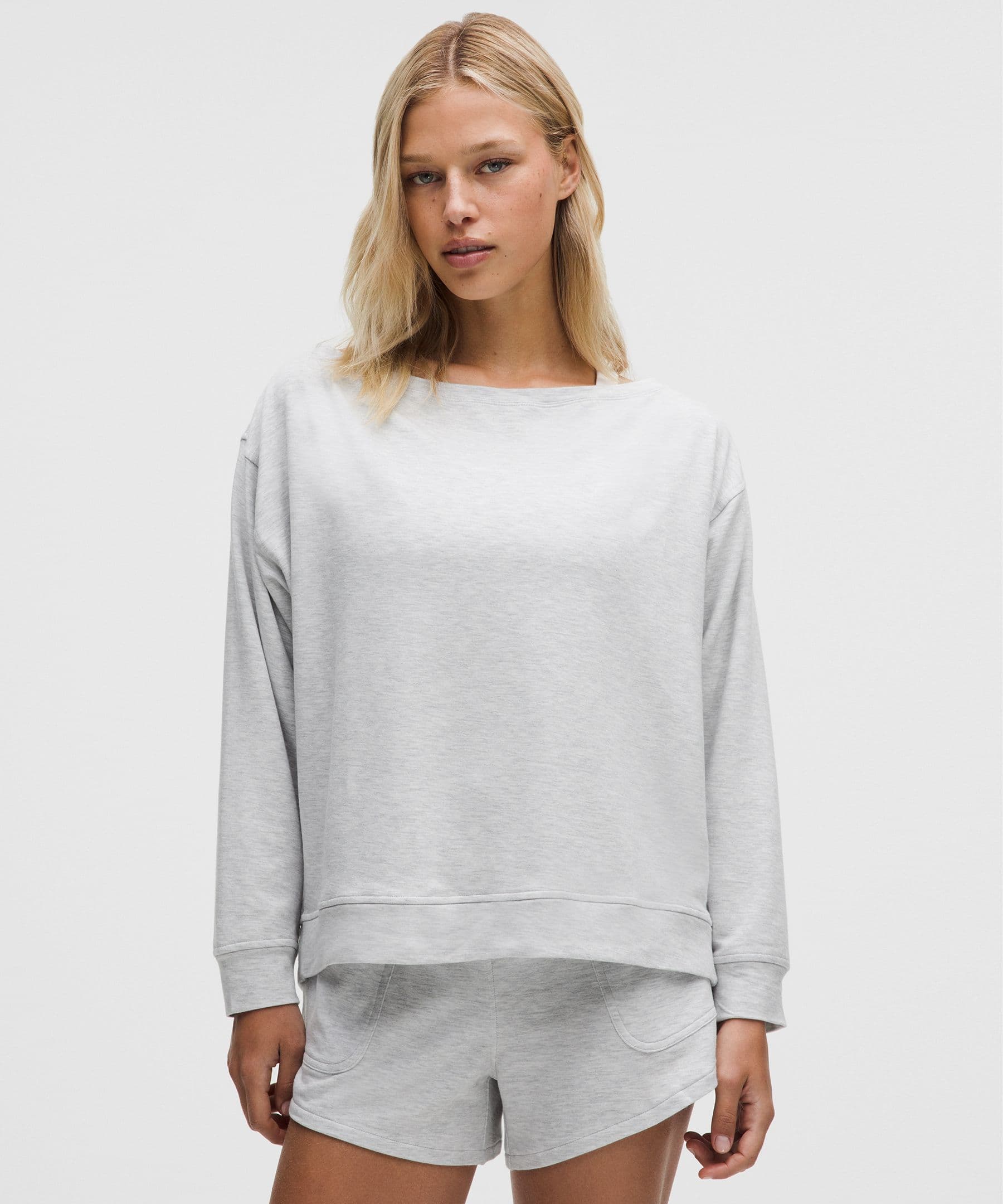 BeCalm Oversized Boatneck Long-Sleeve Shirt - image 2