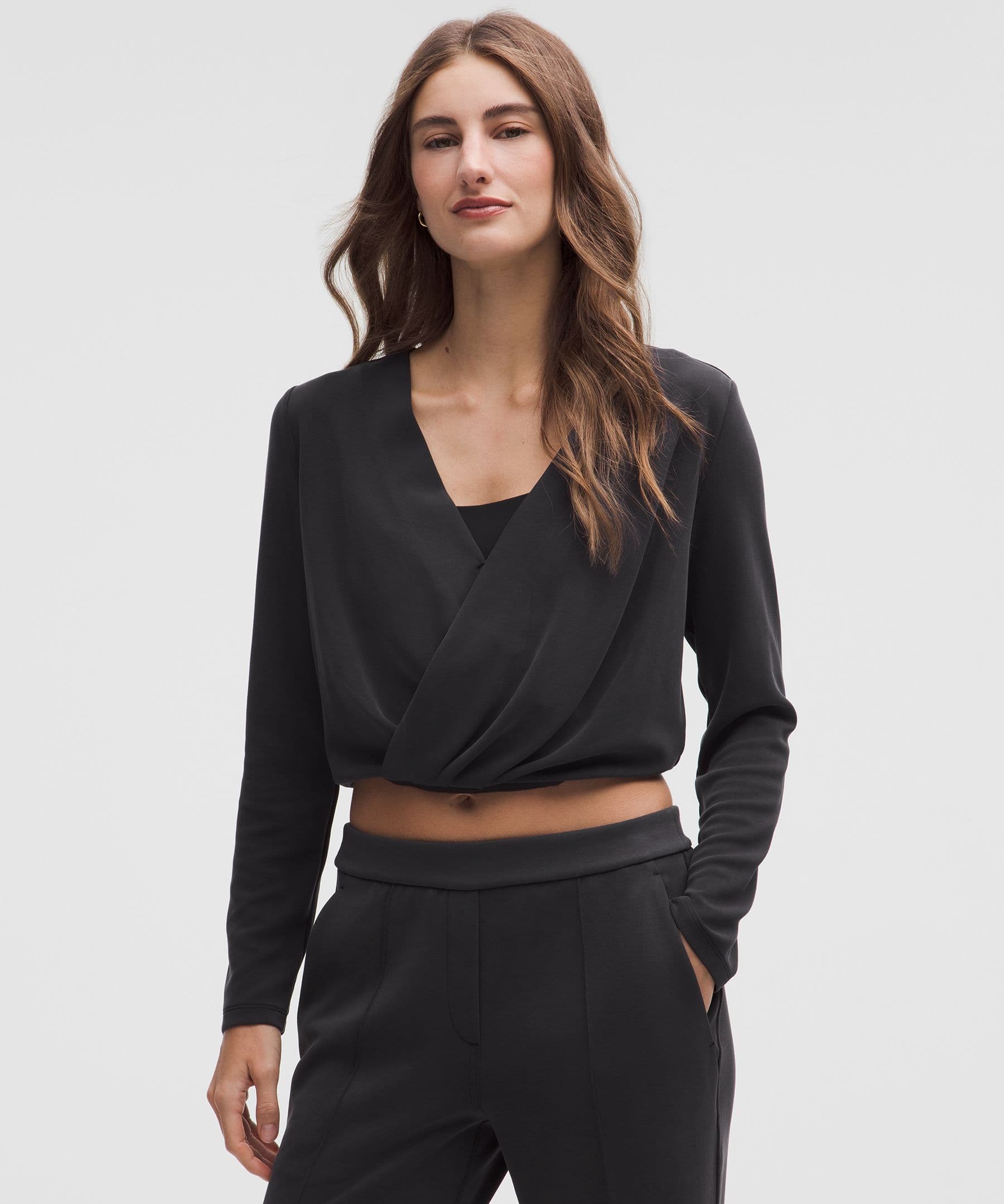 Lightweight Softstreme Wrap-Front Top - image 1