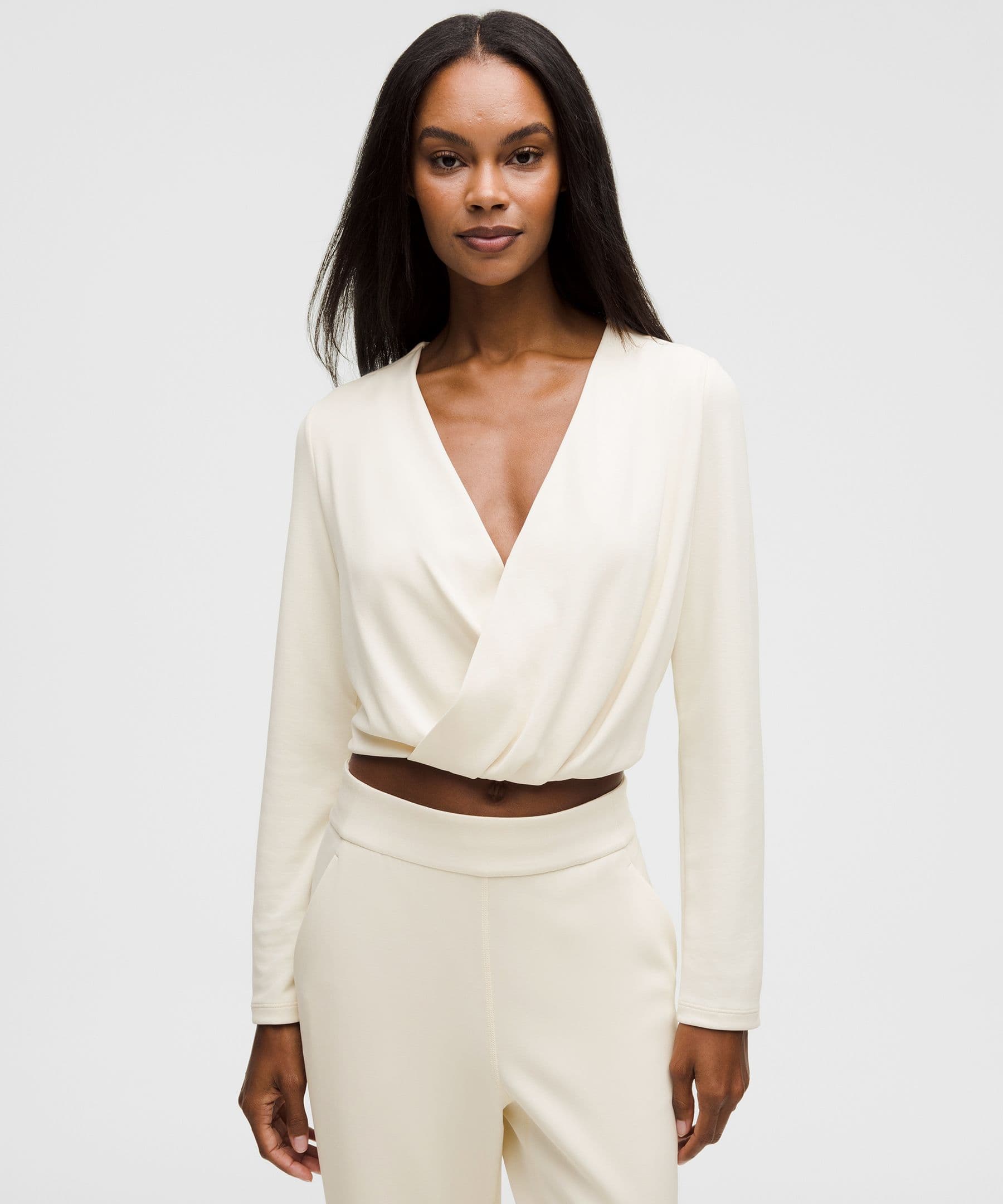 Lightweight Softstreme Wrap-Front Top - image 2